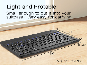 bluetooth keyboard for tablet