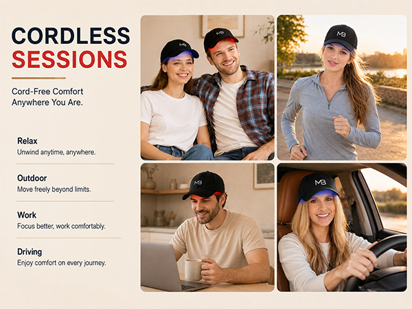 CORDLESSSESSIONS Cord-Free ComfortAnywhere You Are.