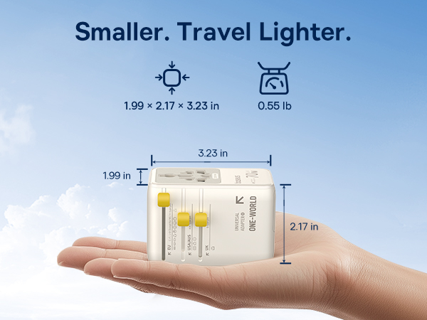 EnerCore CG11 Universal Travel Adapter 70W