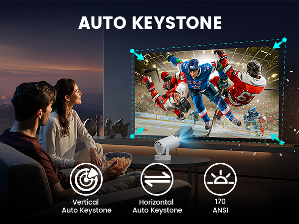 Mini Projector with WiFi and Bluetooth