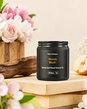 Scented Candles for Home Aromatherapy Candle Gift Present Set Soy Wax Long Lasting