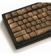 Womier MOA Keycaps, PBT Keycaps, Japanese Keycaps 75 Percent, Custom Keyboard Keycaps Set Retro D...