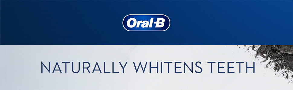 Naturally whitens teeth