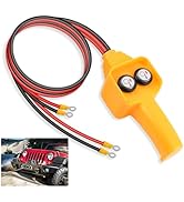 wedfish Winch Remote with Cables,Manual Push Button Winch Controller with Large Load Capacity for...