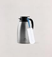 2L Thermal Coffee Carafe with Cleaning Brush