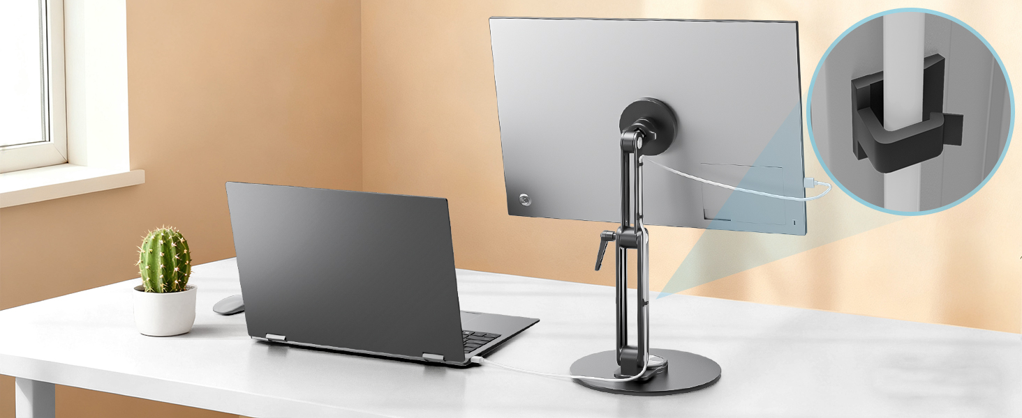 magnetic monitor stand