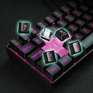 Professional gaming keyboard