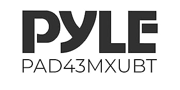 Professional Wireless DJ Audio Mixer - 4-Channel Bluetooth DJ Controller Sound Mixer - USB Audio