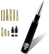 Arwrilt Car Bullet Antenna, Skull American Flag Pattern Truck Bullet Antenna, Car Truck Exterior ...