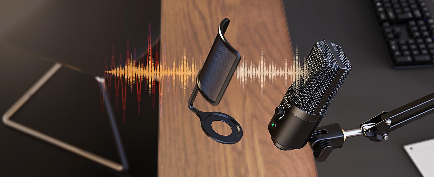 condenser mic kit pop filter