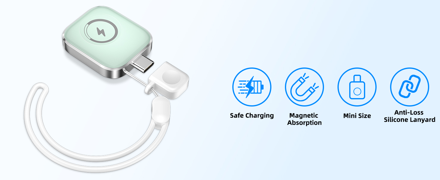 for apple watch charger fast charging usb c