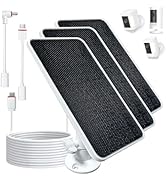 DIANMU Solar Panel for Ring Camera, Solar Panel Charger for Ring Spotlight Cam/Plus/Pro Battery, ...