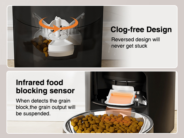 automatic cat food dispenser