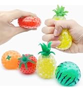 ZTATU Fruit Stress Ball Squishy Fidget Toys Stress Balls for Adults (4-pcs) Mini Squeeze Balls Pa...