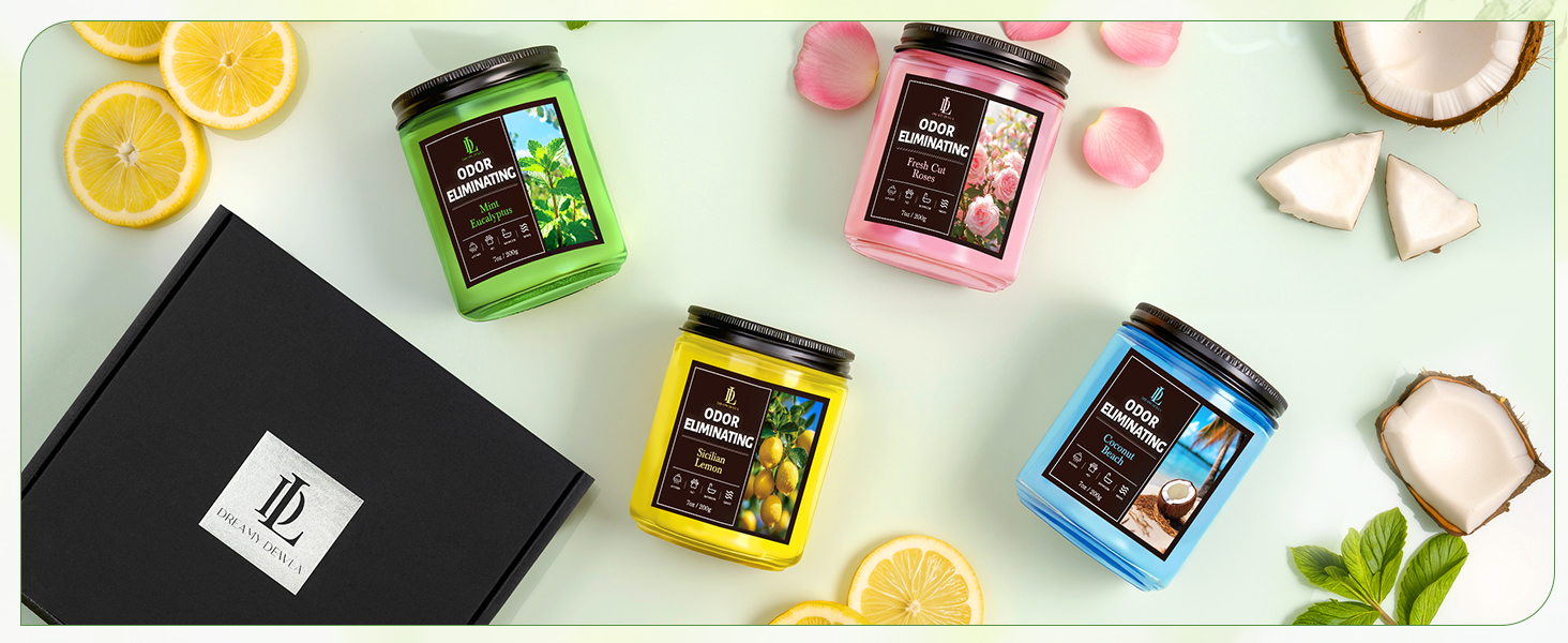Mint Eucalyptus Candles