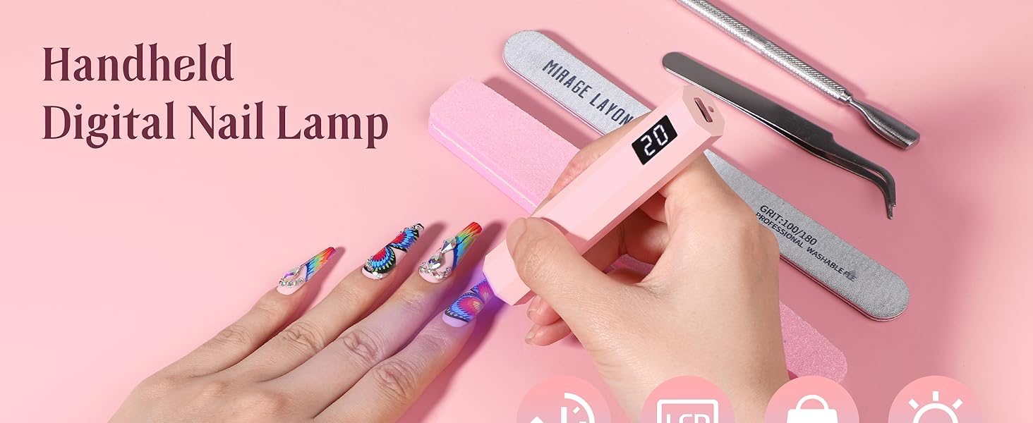 uv nail light handheld