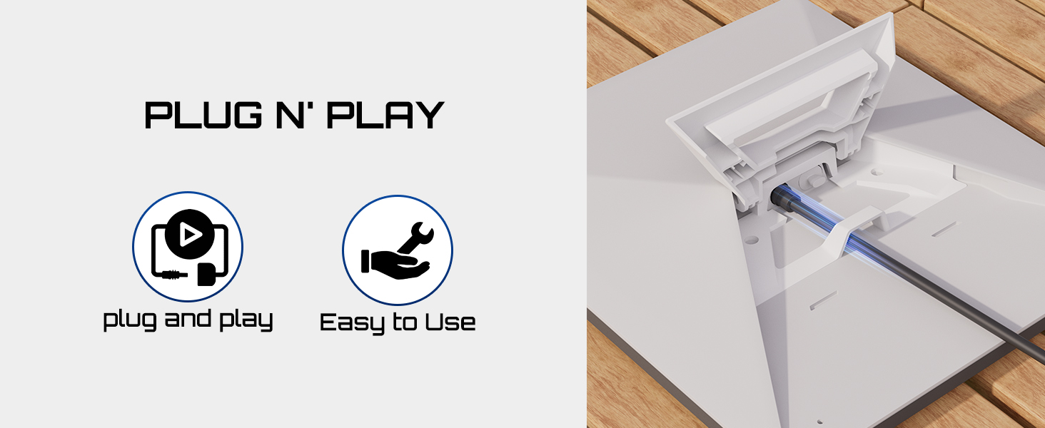 Starlink Mini Cable 16.4FT, 16AWG Replacement Starlink DC Power