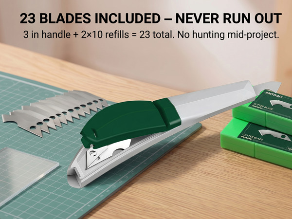 23 Blades Included