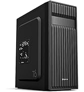 Zalman T6 ATX Mid Tower Computer PC Case, Pre-Installed 120mm Fan, 5.25 ODD, USB 3.0, Patterned M...