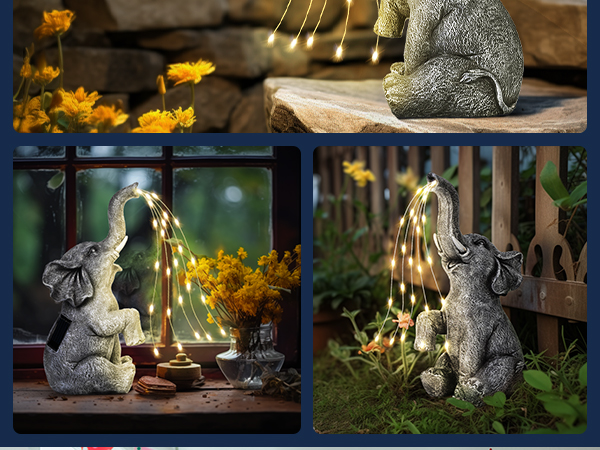 Lawn ornaments, outdoor decor for patio