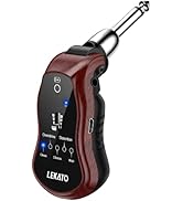 Guitar Headphone Amp,LEKATO Mini Guitar Amplifier Rechargeable Pocket Guitar Amp with Bluetooth R...