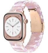 V.R.HOPE Apple Watch Band for Series 10/9/8/7 38mm 40mm 41mm 42mm Fashion Lightweight Resin Sport...