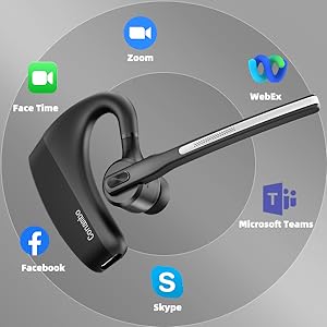 headset for cellphones comupter zoom