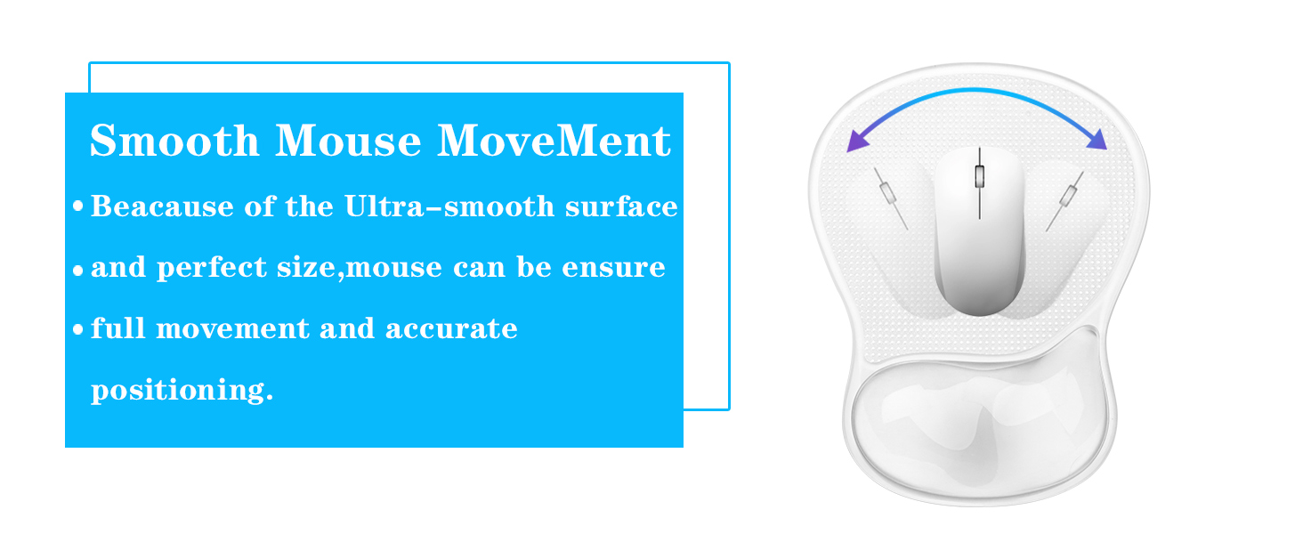 Mouse Pad with Wrist Rest