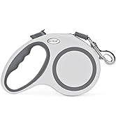 EC.TEAK Retractable Dog Leash 26 FT, Heavy Duty Retractable Leash for Dogs up to 110lbs, Strong N...