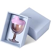 Christmas Baby Wine Sippy Cup for Toddlers – Spill-Proof Goblet 5 oz with Lid, Fun Stemware Desig...