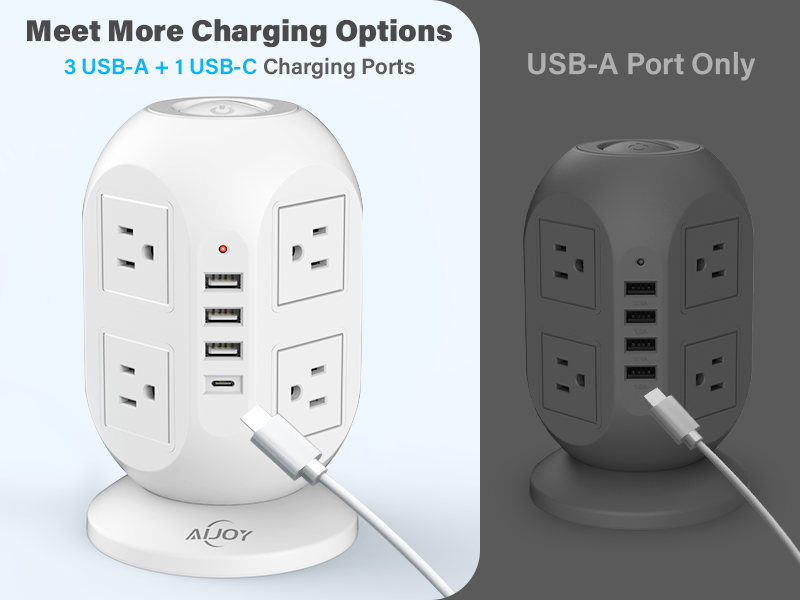 power strip with usb ports