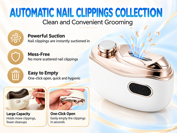 Electric Nail Clippers for Seniors &amp;amp; Adults