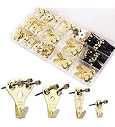 GCXIXPY 175 PCS Heavy Duty Picture Hanging Kit with Nails, No Nail Wall Hooks, Invisible &amp; Damage...