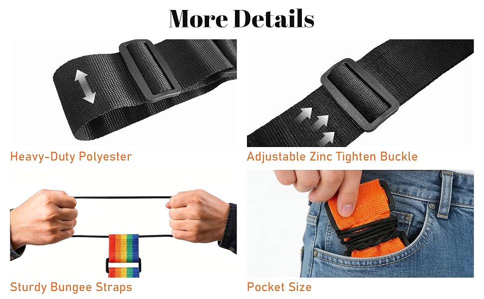 adjustable luggage strap bungee for suitcase handle