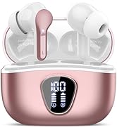 Wireless Earbuds, Bluetooth 5.4 Headphones HiFi Stereo, Bluetooth Earbuds with ENC Noise Cancelli...