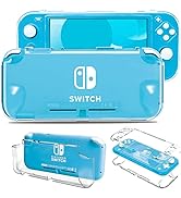 Protective Case for Nintendo Switch Lite, Hard Case for Nintendo Switch Lite Case Clear Front and...