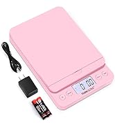 THINKSCALE Shipping Scale, Accurate 86lb/0.1oz Digital Postage Scale for Packages with Hold/Tare,...