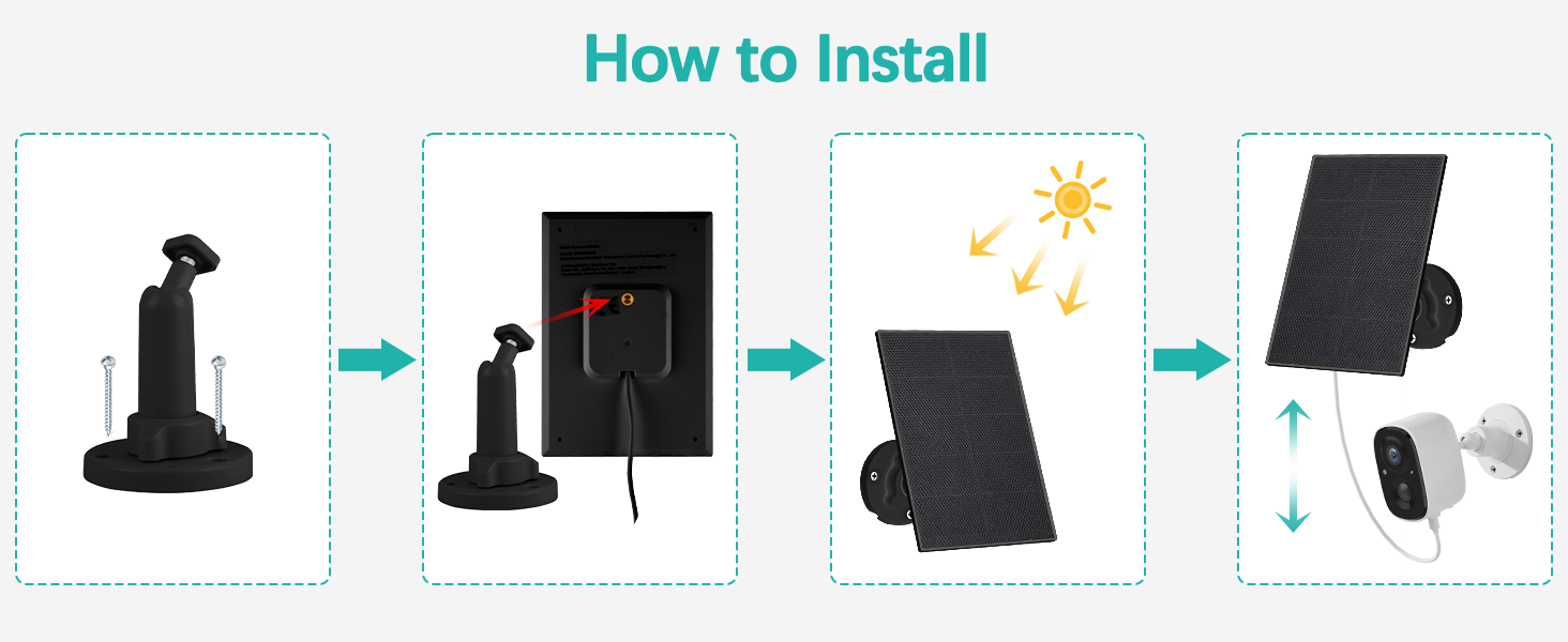 Solar Power for security cameras