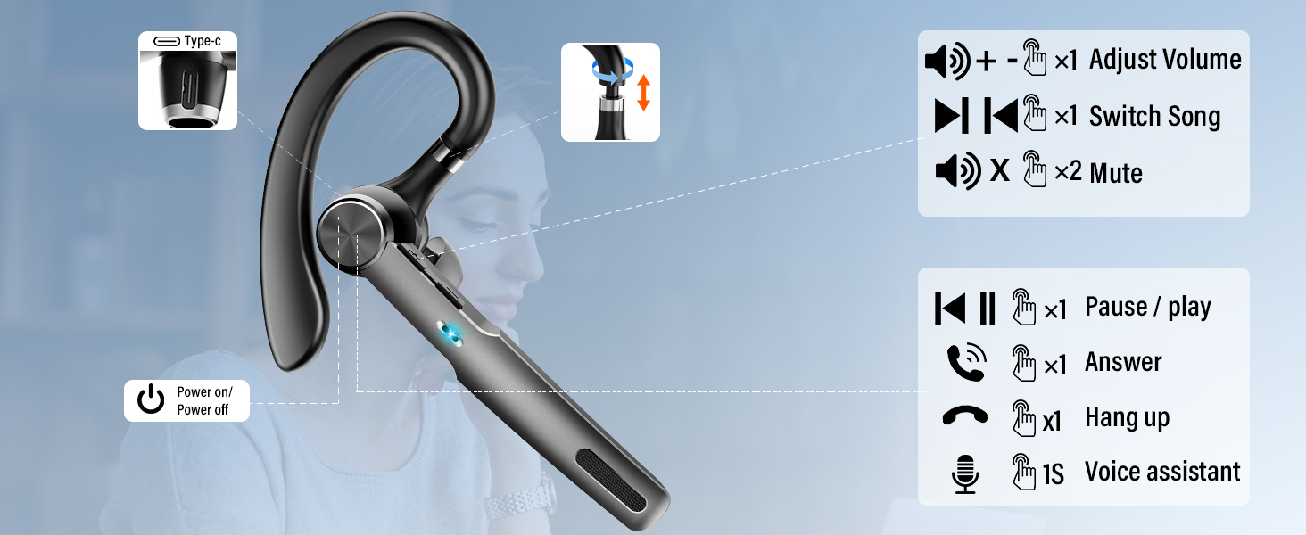 wireless bluetooth headset wireless microphone headset noise cancelling headset bluetooth