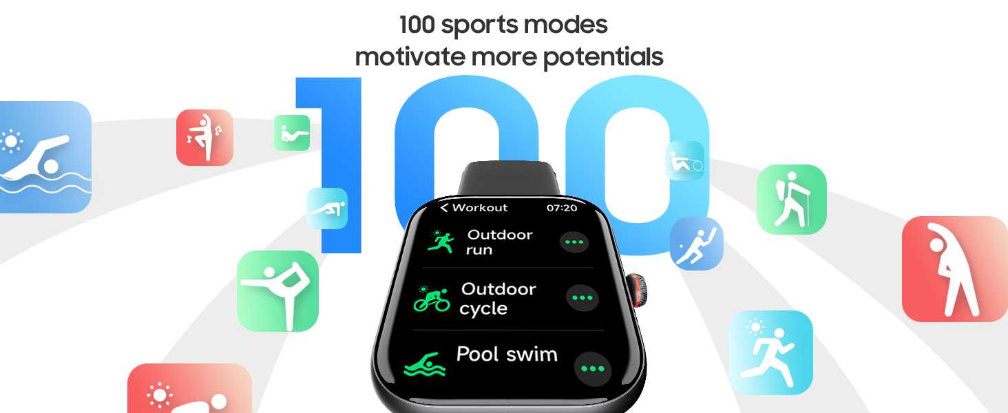 fitness trackers for women mens smart watch