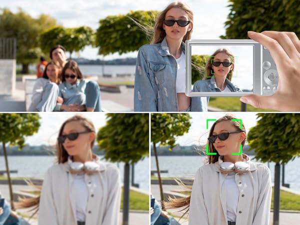 digital camera with focus