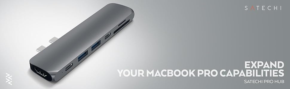 The Satechi Aluminum Pro Hub