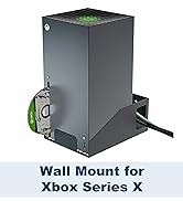 Funturbo Xbox Series X Wall Mount, Metal Xbox Wall Mount Series X Ventilation Design for Xbox Ser...
