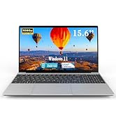 MTWZMM 15.6" FHD Laptop,celeron N5095 Quad-Core Processor, 8GB DDR4 RAM 256GB SSD, Portable with ...