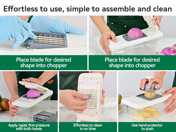 picador de verduras y vegetales