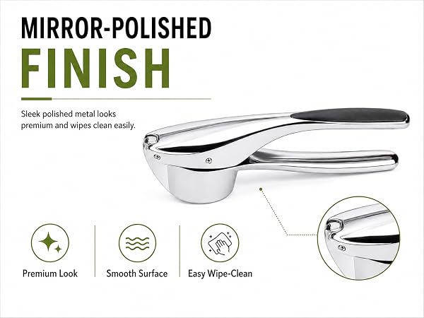 Durable garlic press