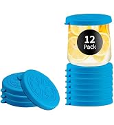 VOLCANOES CLUB Oui Yogurt Jar Lids Silicone | Covers Fit For 5 Oz Oui Yogurt Glass Jars | Perfect...
