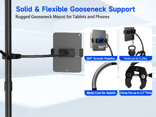 treadmill tablet holder