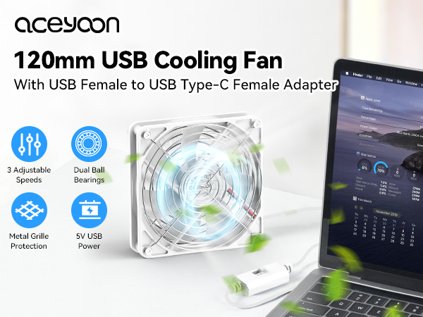 120mm USB Fan