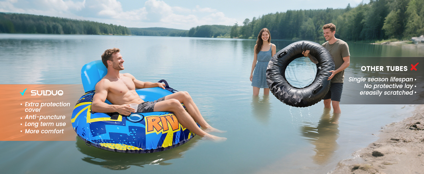 heavy duty river tube